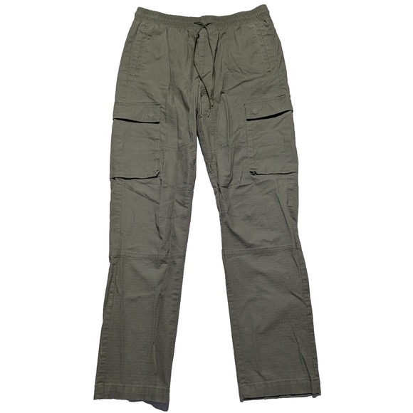 Forever 21 Other - Forever 21 Men Cargo Pants Pull-on Ripstop Green - Men Large EUC